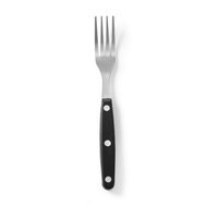 Set 6 x furculite, ideale pt friptura, lama inox, maner plastic, lungime 20 cm, Hendi Kitchen Line