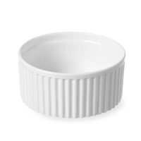 Vas ramekin, diam. 10 cm x (H) 2.5 cm, portelan special termorezistent pana la 600 gr C, Hendi, potrivit si pentru uz profesional