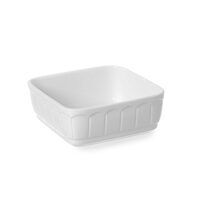 Vas Hendi rustic patrat cuptor 165x165x(H)70 mm, portelan