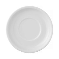Farfurioara Fine Dine, Bianco, Alb, portelan vitrificat, rezistenta la temeperaturi de pana la 180 C, diametru 200 mm