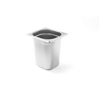 Tava Hendi Gastronorm GN 1/6 65 mm 1 litri, gama Budget Line, otel inoxidabil