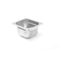 Tava Hendi Gastronorm GN 1/6 150 mm 2.4 litri - gama Profi Line, otel inoxidabil