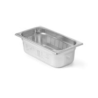 Tava Hendi perforata Gastronorm GN 1/3, 200 mm 7.8 lt - gama Profi Line, otel inoxidabil