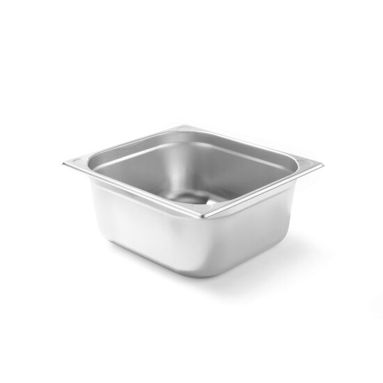 Тава Hendi Gastronorm GN 2/3 h2 cm 1,5 литра, гама Kitchen Line, неръждаема стомана