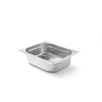Tava Gastronorm GN 1/2, adancime 150 mm ,8.4 lt, gama Hendi Kitchen Line, otel inoxidabil,  rezistenta la temperature -40 gr. Celsius/ 300 gr. Celsius