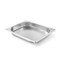Тава Hendi Gastronorm GN 1/3 40 мм 1,3 л - гама Kitchen Line, неръждаема стомана