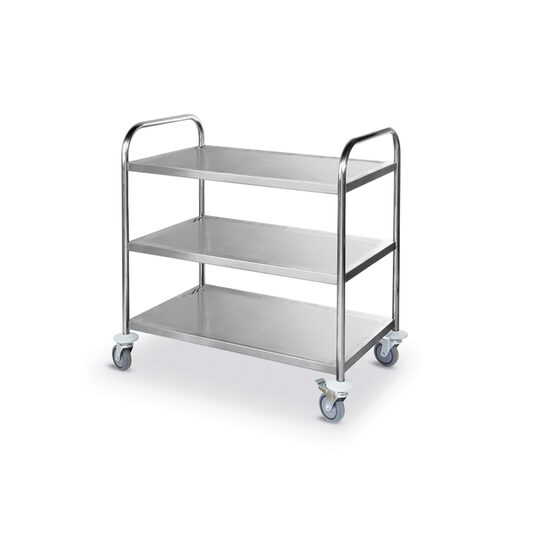Carucior Hendi inox pentru 3 tavi