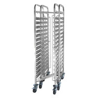 Carucior debarasare 15 tavi GN 1/1