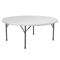 Masa pliabila pentru bucatarie sau bufet, Ø1800x(H)740 mm, Hendi