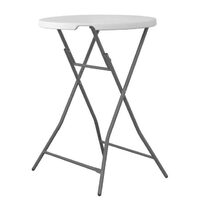 Masa bar, blat polietilena, dimensiuni 800x(H)1100 mm