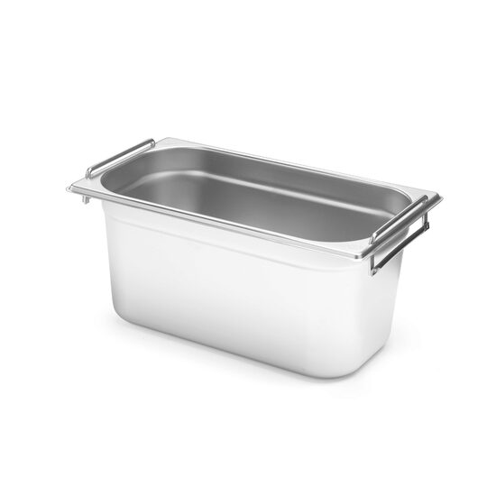 Tava Hendi Gastronorm cu manere GN 1/3 200 mm, 7.8 litri