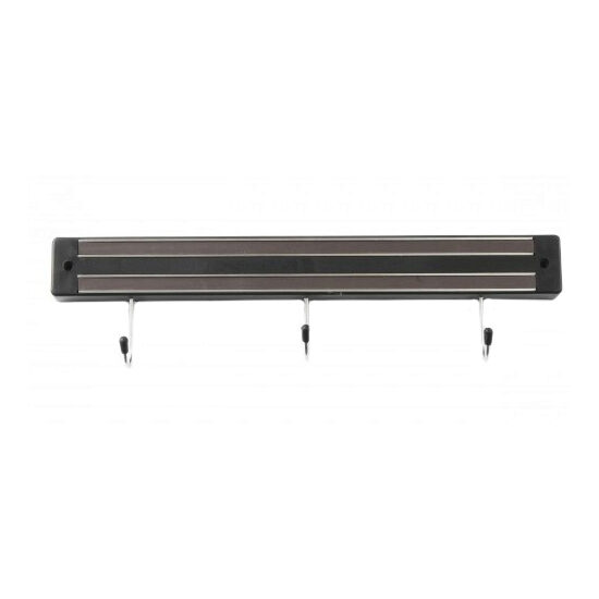 Magnet cutite cu 3 agatatori, Hendi, 2 benzi magnetice, lungime 30 cm