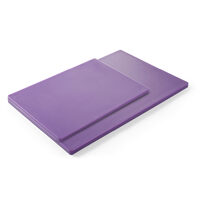 Tocator violet HACCP, 450x300x(H)12.7 mm, polietilena HDPE 500, Hendi