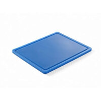 Tocator albastru GN1/1 - 530x325x(H)15 mm, Hendi, polietilena HDPE, 2 fete taiere, respecta normele de igiena HACCP