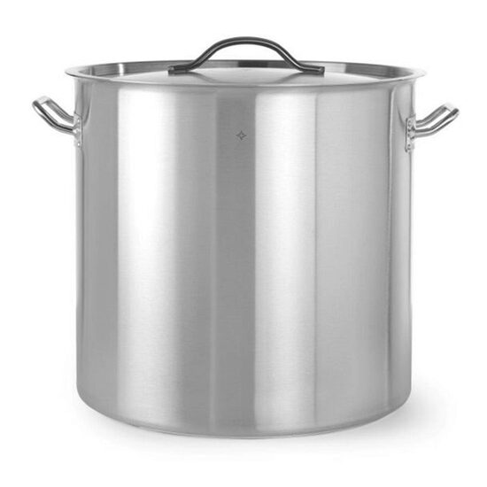 Oala inalta profesionala Revolution by Hendi cu capac Inox 360x360 mm 36 l