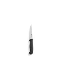 Cutit universal, lama zimtata din inox de 10 cm, lungime cutir 20,5 cm, maner negru, Hendi