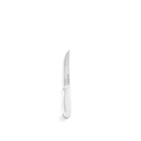 Cutit bucatarie universal, Hendi, maner polipropilena alb, lungime lama inox 13 cm / lungime cutit 23 cm, respecta normele de igiena HACCP