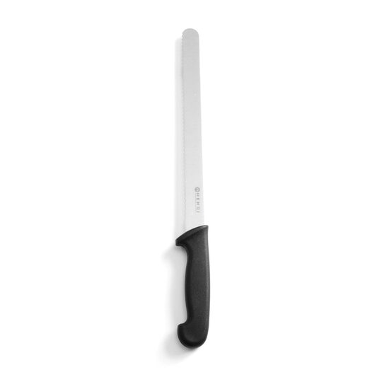 Cutit paine - maner negru - 300/430 mm - Hendi - potrivit si pt uz profesional