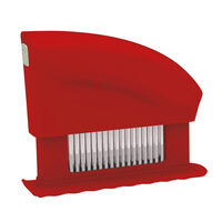 Dispozitiv fragezire carne 51 lame inox, 150x42x(H)118 mm, rosu, Hendi Profi Line