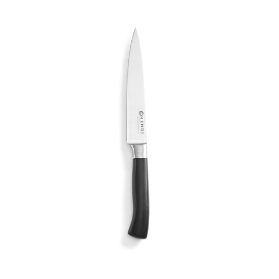 Cutit bucatarie, seria Profi Line, Hendi, lama inox de inalta calitate grosime 2 mm, lama 15 cm x cutit 26.5 mm