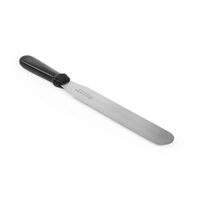 Spatula patiserie si omlete, 250x39 mm, inox cu maner polipropilena, Hendi