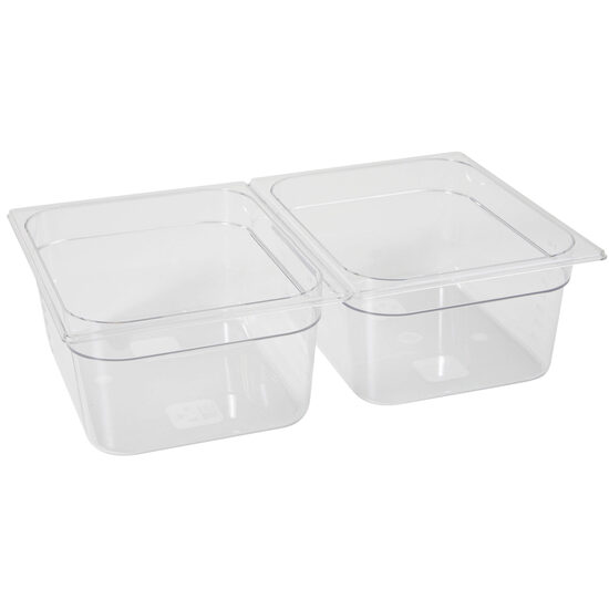 Tava Hendi Gastronorm GN 1/2 200 mm 12.5 lt - policarbonat transparent