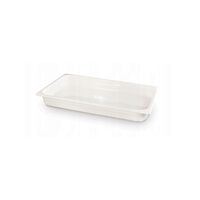 Tava profesionala Gastronorm 1/1 policarbonat alb 65 mm inaltime, Hendi