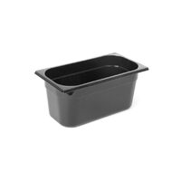 Hendi Gastronorm GN 1/3 150 mm 5.7 lt поднос - черен поликарбонат