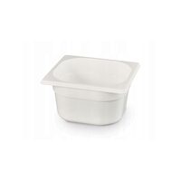 Tava gastronorm GN 1/6 din policarbonat, Hendi, 1 litru, 176x162x65(h)mm rezistenta la temperaturi -40 pana la 110 C