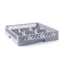 Cos universal pentru masina de spalat vase, 9 compartimente, Hendi, 500x500x(H)104 mm