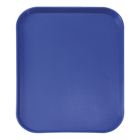 Tava servire fast food verde din polipropilena Hendi 265x345x(h)20 mm