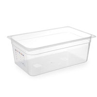 Tava Gastronorm GN1/1, 530x325x(H)65 mm, 9 litri, polipropilena, cu marcaj HACCP, Hendi