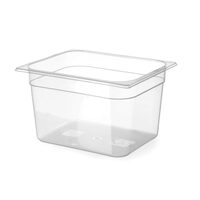 Tava Gastronorm GN 1/2, 325x265x(H)200 mm, 12.5 lt, polipropilena, Hendi