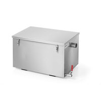 Sistem profesional de colectare al grasimii pentru sistemele de canalizare Inox 60 litri Hendi, 745x410x(H)400 mm