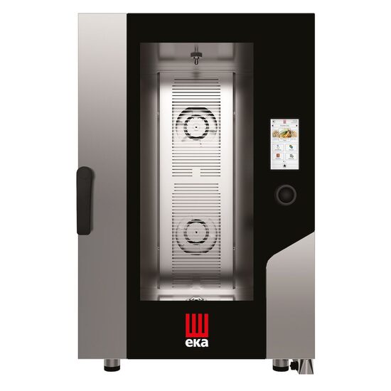 Cuptor electric cu convectie pentru gastronomie, Millennial Touch Screen Gastro, 11 tavi x GN 1/1, 730×785×(H)1130 mm, Hendi