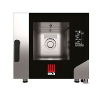 Cuptor electric cu convectie pentru gastronomie, Millennial Black Mask Gastro, 5 tavi x GN 1/1, 730×784×(H)700 mm, Hendi
