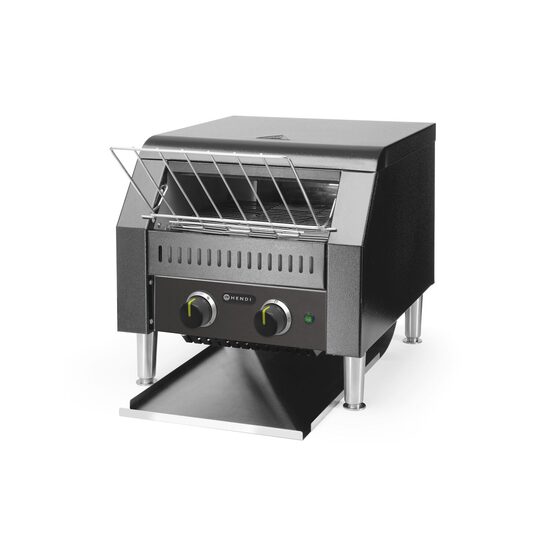 Toaster tip tunel dublu, HENDI, Negru, 230V/2240W, 418x368x(H)415mm