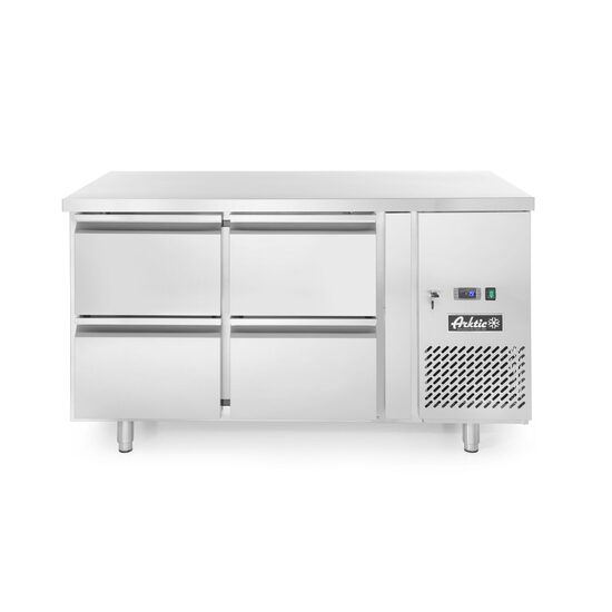 Masa rece cu 2 usi Profi Line 280 L, Arktic, 230V/250W, 1360x700x(H)858mm