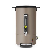 Boiler pentru bauturi calde Taupe mat 16 l Design de Bronwasser, 220-240V/1650W, 357x380x(H)502mm