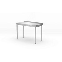 Маса за стена, с болтове, HENDI, Kitchen Line, 800x600x(H)850мм