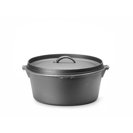 Oala din fonta, HENDI, negru, ø310x(H)155mm