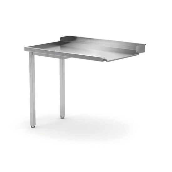 Маса за разтоварване за съдомиялни машини, HENDI, 1000x700x(H)850мм