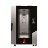 Convection-steam gas oven Millennial Black Mask Gastro, 11× GN 1/1, Tecnoeka, 230V/700W, 17500kW, 730x849x(H)1231mm