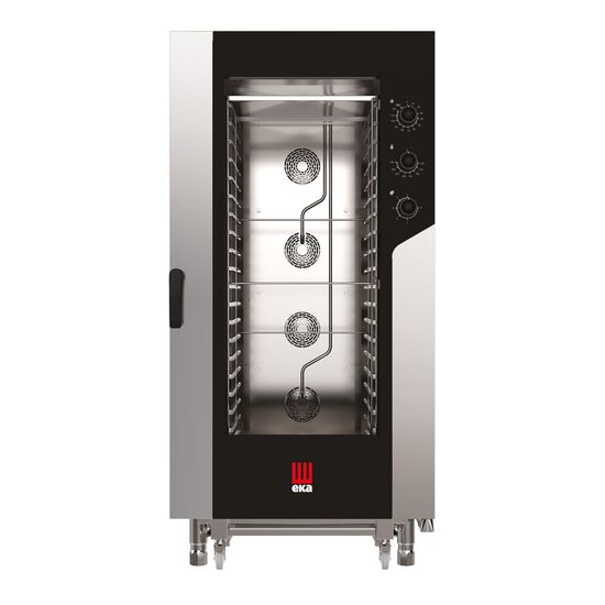 Cuptor electric cu convectie cu abur Millennial, SmartGastro, 20×GN 1/1, Tecnoeka, 400V/31000W, 930x1041x(H)1900mm