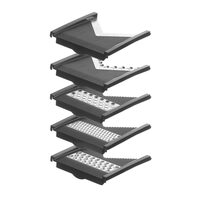 Комплект от 5 резервни режещи диска за мандолин 222614