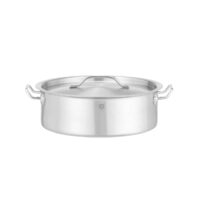 Тенджера с капак, HENDI, 14,1л, ⌀360x(H)139мм