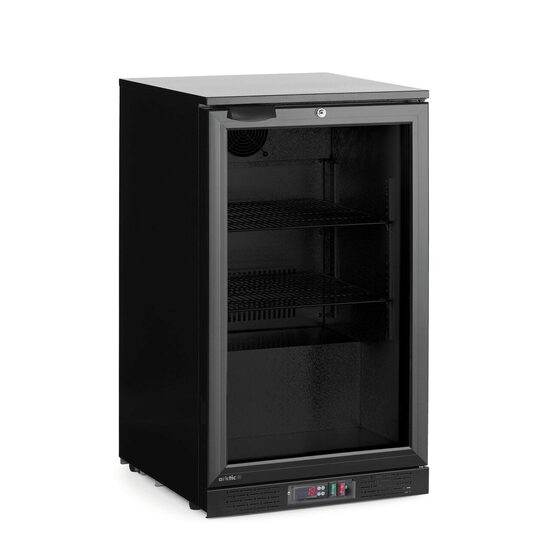 Хладилник за бар с една врата, Arktic, 86л, черно, 220-240В/120Вт, 500x530x(H)870мм