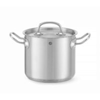 Тенджера висока – с капак, HENDI, Kitchen Line, 45л, ⌀400x(H)360мм