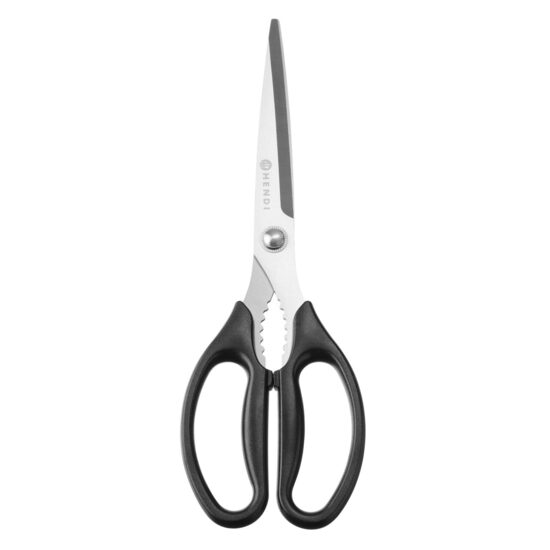 Кухненски ножици, HENDI, черно, (L)252мм