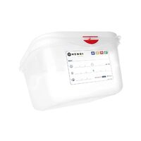 Контейнер GN 1/9 полипропилен, HENDI, GN 1/9, 1л, Прозрачен, 176x108x(H)100мм